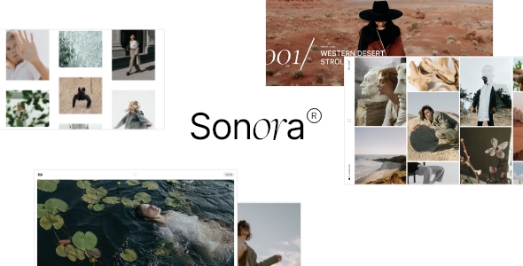 Sonora - Photography WordPress Theme