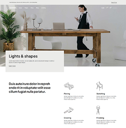 Chaises WordPress Theme