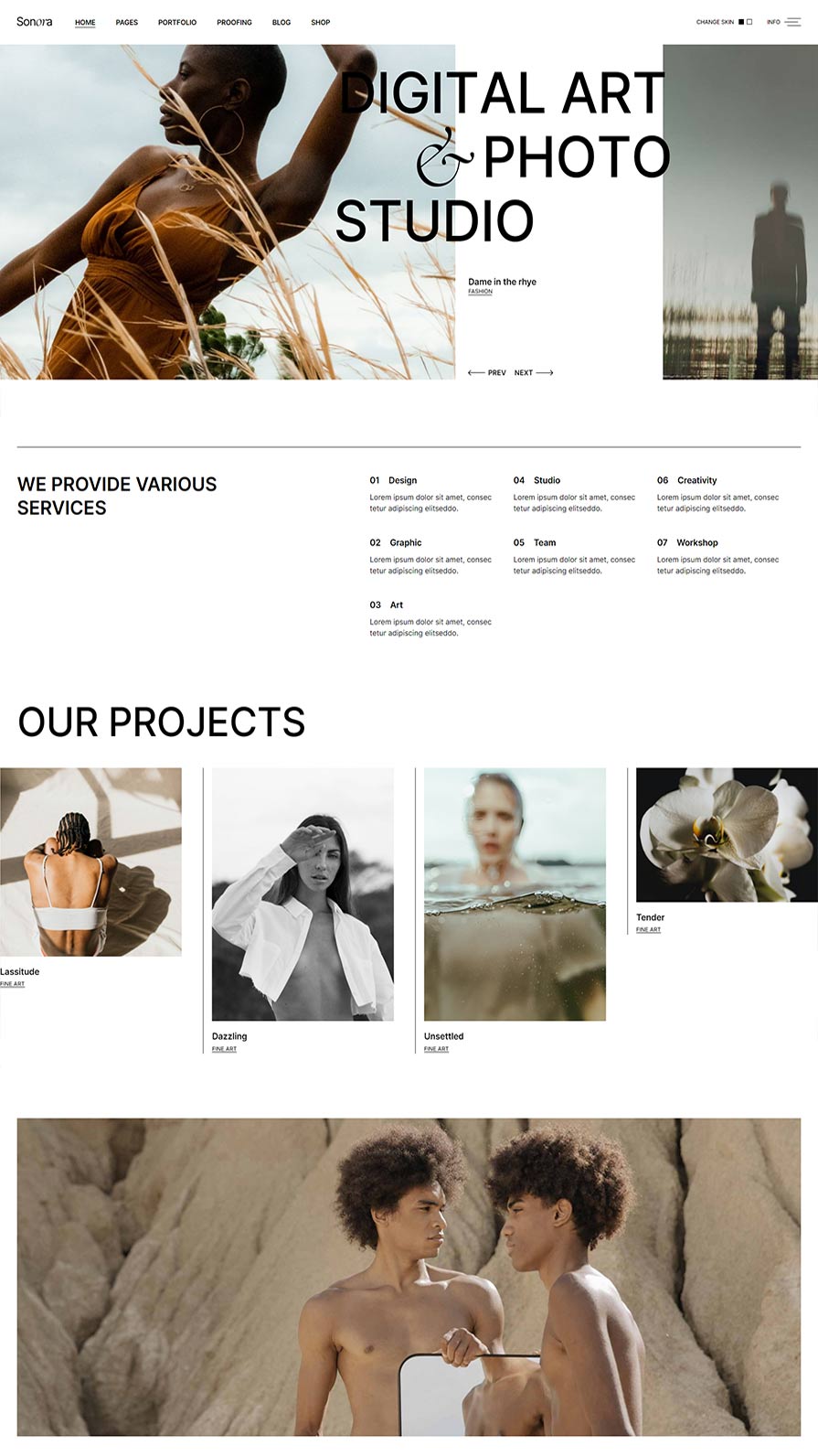 Sonora WordPress Theme