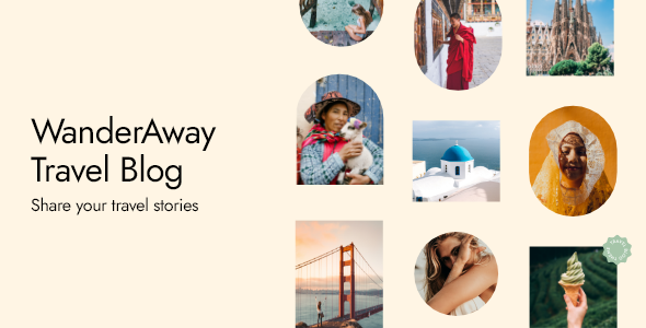 WanderAway - Travel Blog WordPress Theme