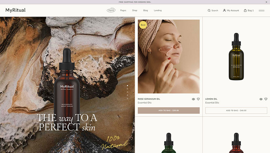 MyRitual WordPress Theme