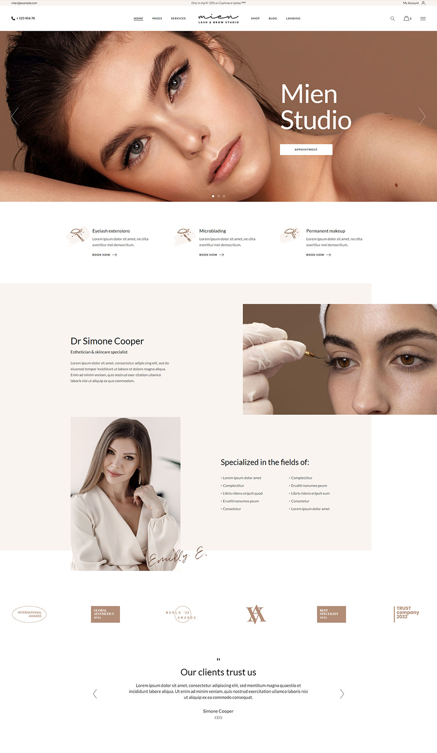 Mien WordPress Theme