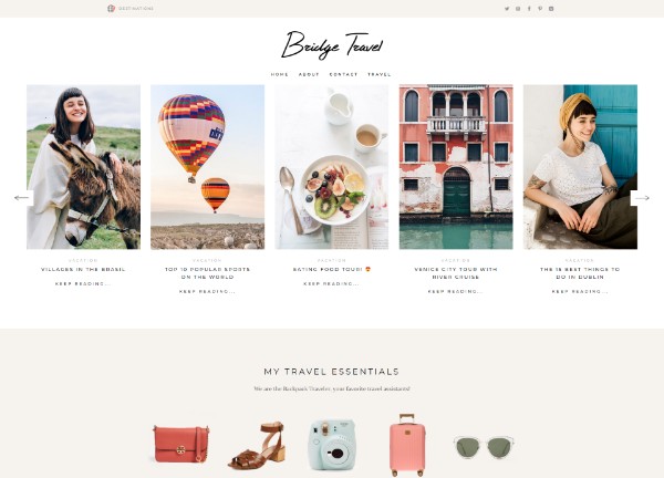 Bridge Wordpress Theme