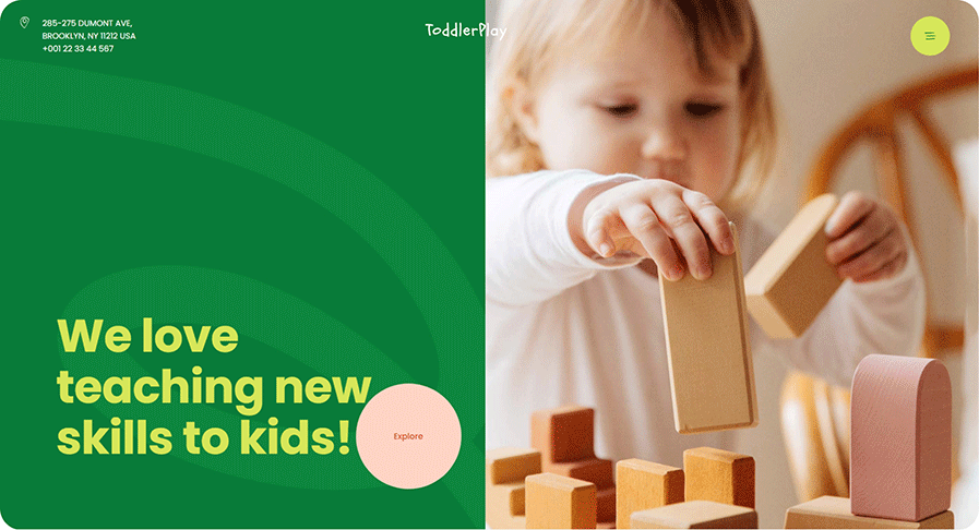 ToddlerPlay WordPress Theme