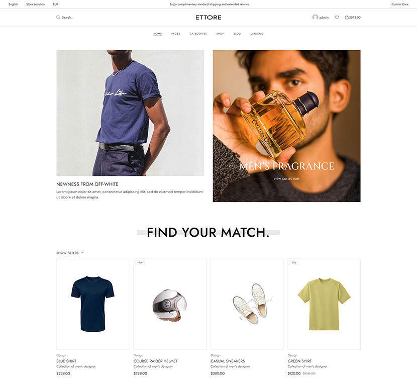 Ettore WordPress Theme