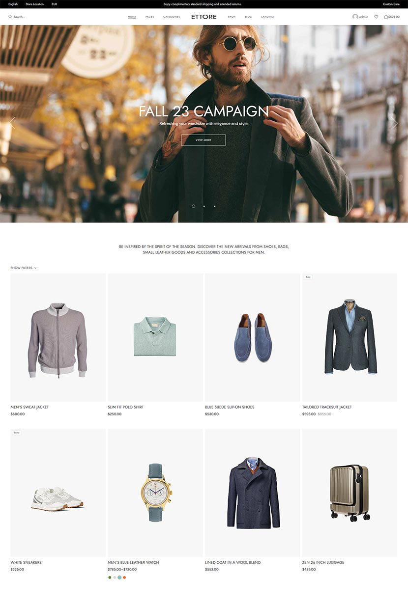 Ettore WordPress Theme