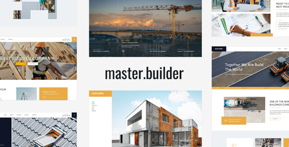 MasterBuilder WordPress Theme