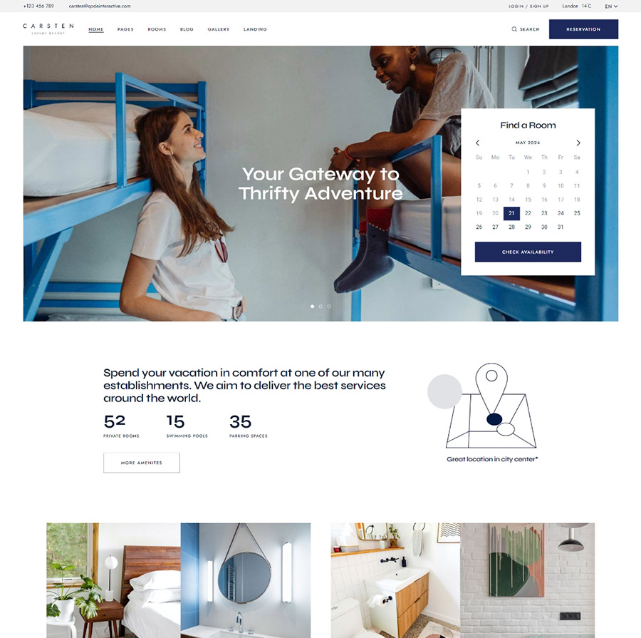 Carsten WordPress Theme