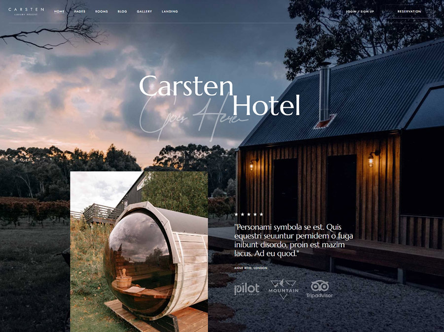 Carsten WordPress Theme