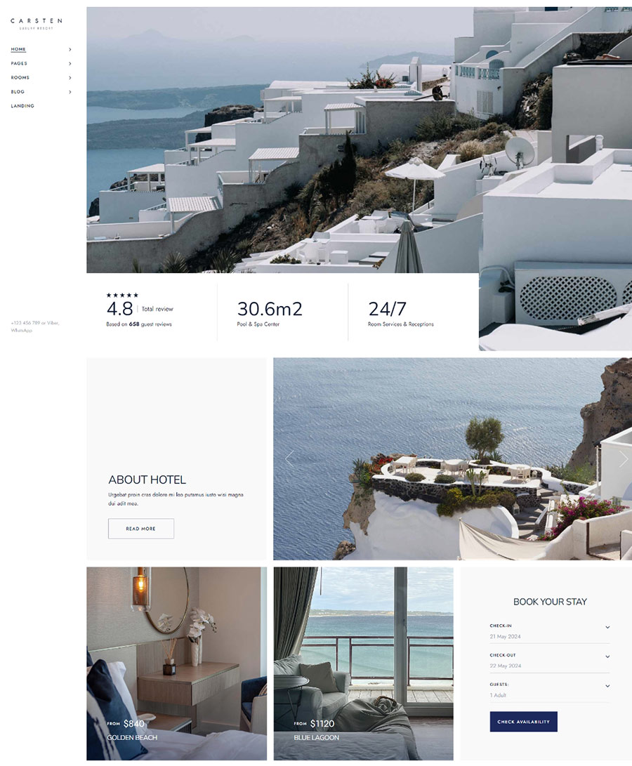 Carsten WordPress Theme