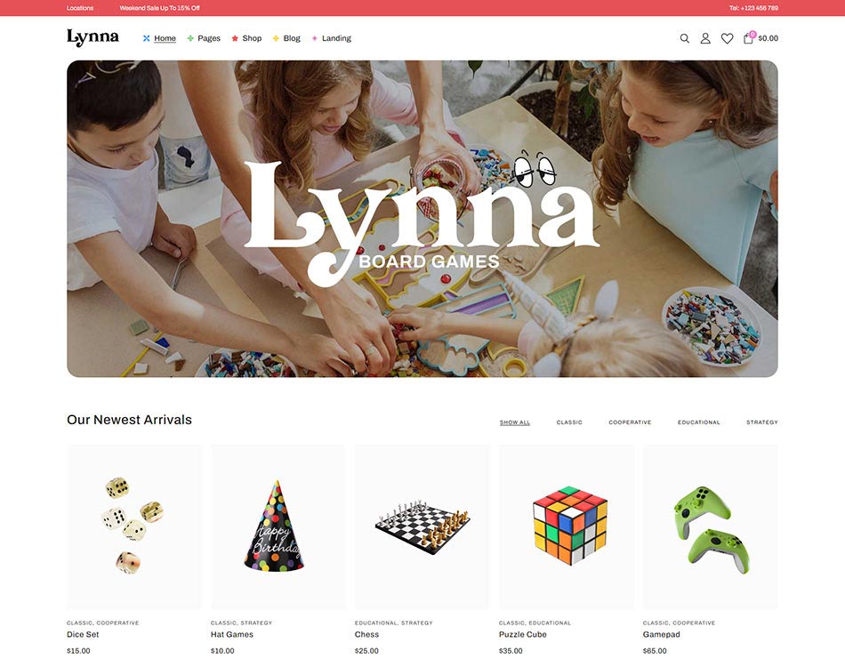 Lynna WordPress Theme