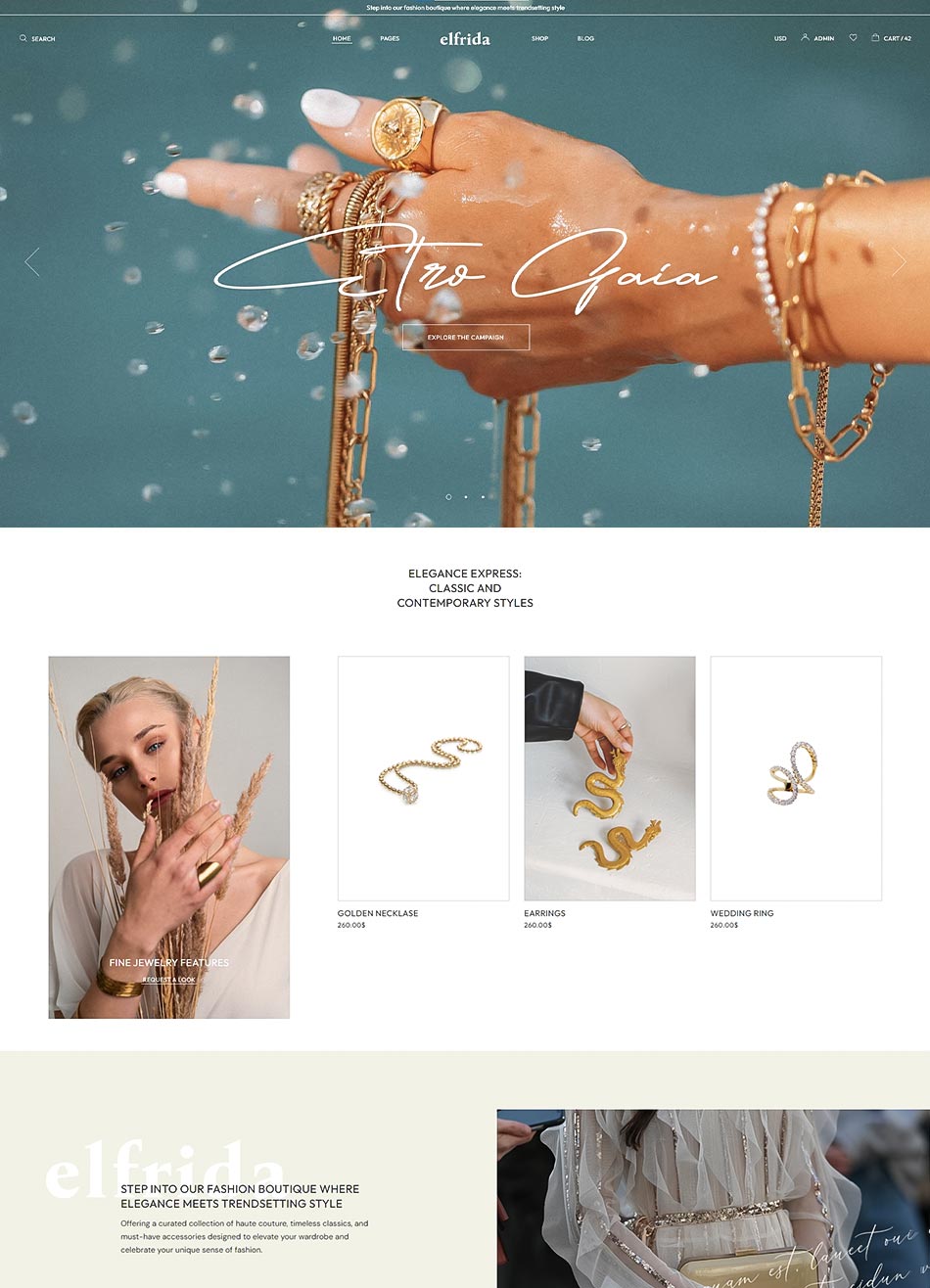 Elfrida_wordpress_theme