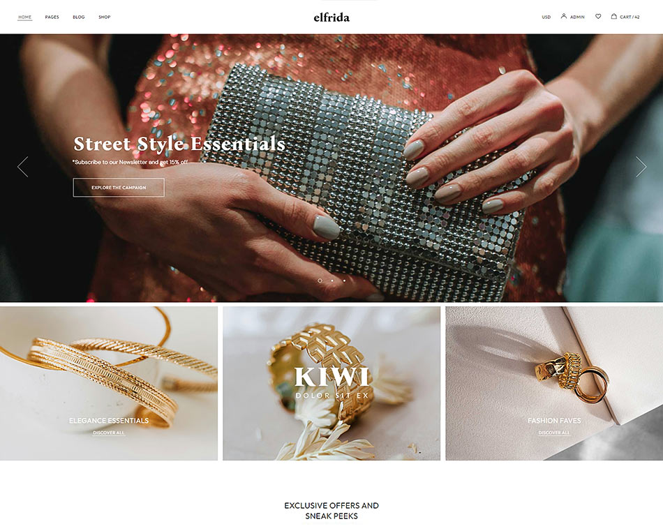 Elfrida_wordpress_theme