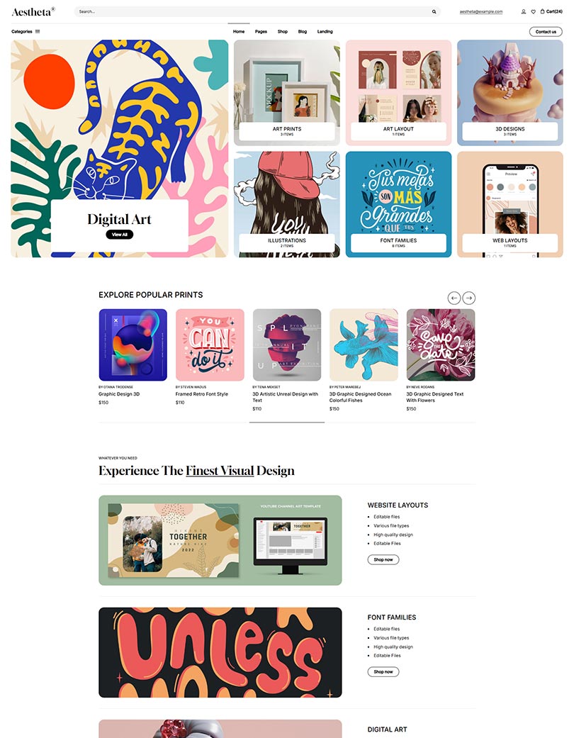 Aestheta WP Theme