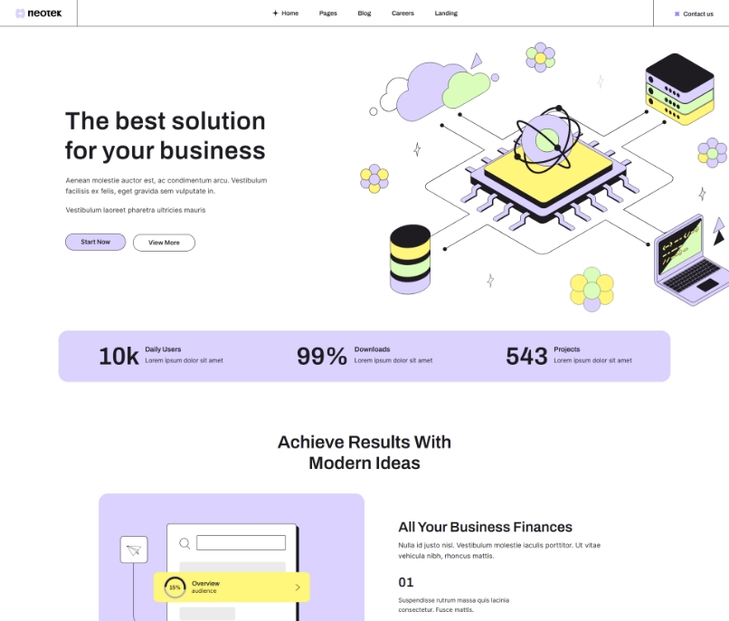 Neotek-Wordpress-Theme