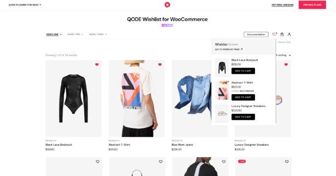 QODE Wishlist for WooCommerce