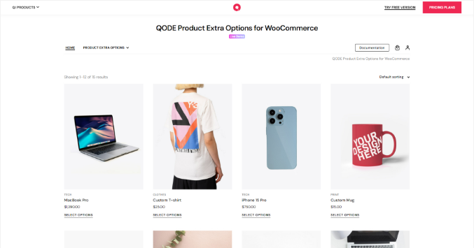 QODE Product Extra Options for Woocommerce